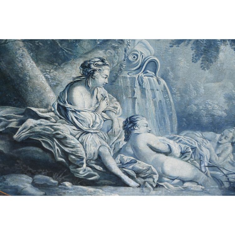 François Boucher , nach , l'Eté , Öl auf Leinwand XVIII