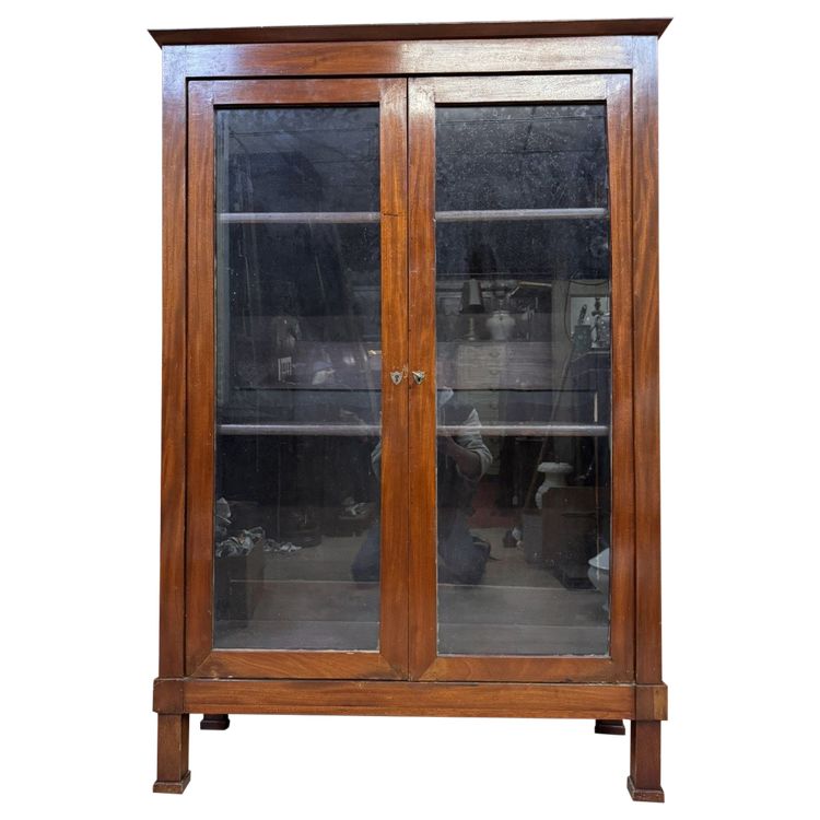 Directoire Period Parisian Mahogany Bookcase
