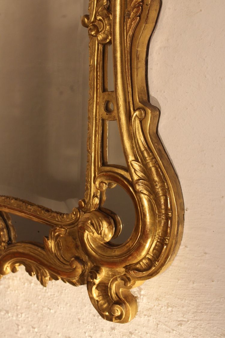 Miroir 18e siècle à parcloses