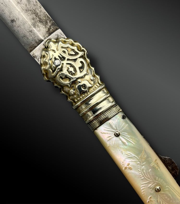 COLTELLO DI LOUVETIER - Châtellerault, Francia - XIX secolo