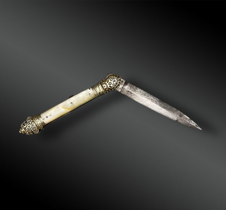 COLTELLO DI LOUVETIER - Châtellerault, Francia - XIX secolo