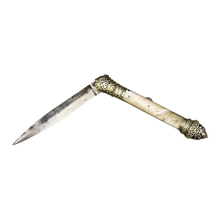 COLTELLO DI LOUVETIER - Châtellerault, Francia - XIX secolo