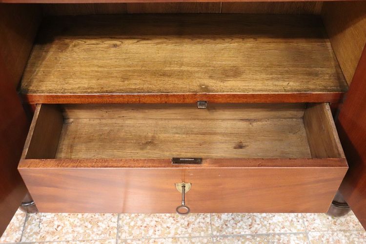 secretaire antico in mogano secolo XIX