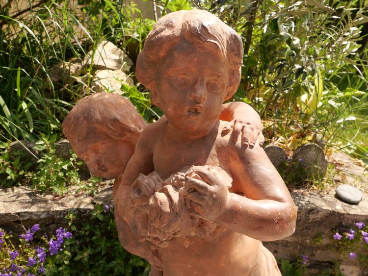 École FRANÇAISE circa 1900 Putti jouant