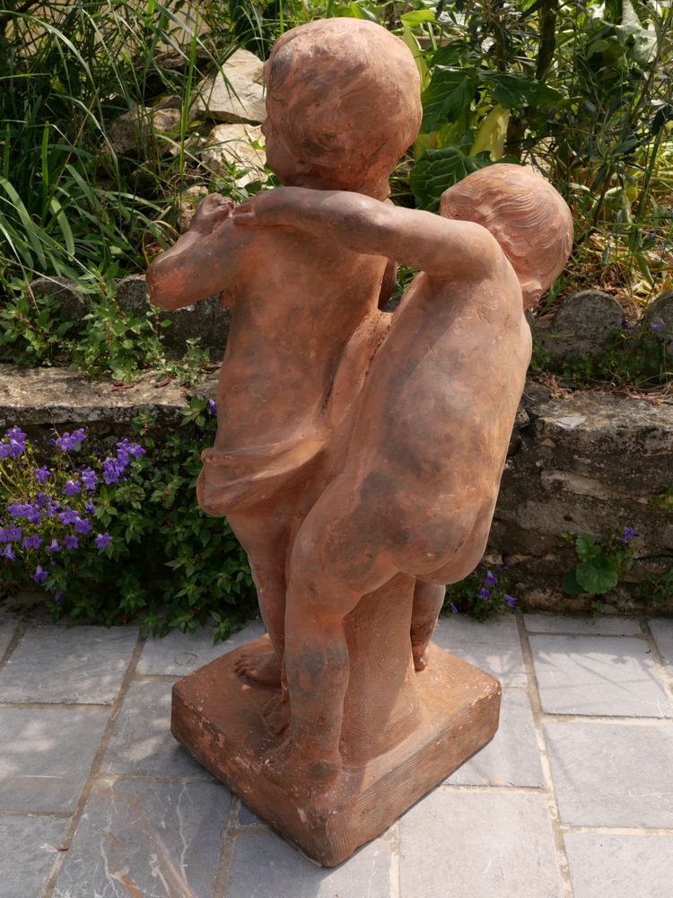 École FRANÇAISE circa 1900 Putti jouant