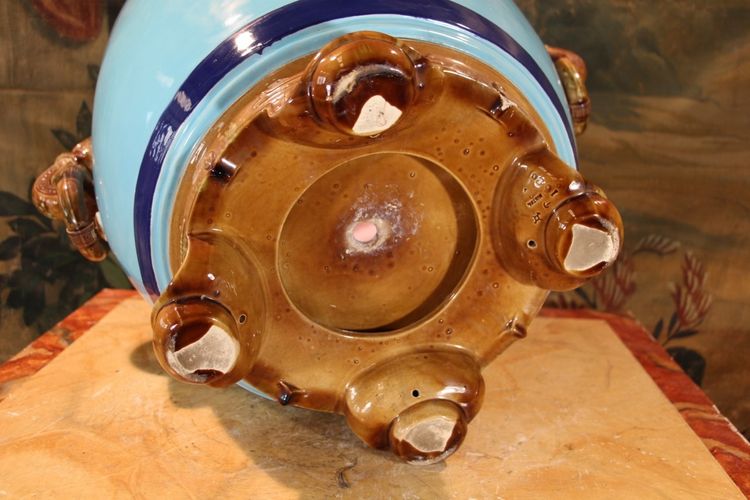 großer übertopf von minton 19. jahrhundert