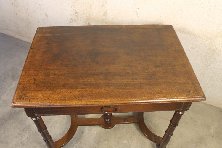 Schreibtisch Konsole Louis XIII aus Obstbaumholz Epoche Ende 17.