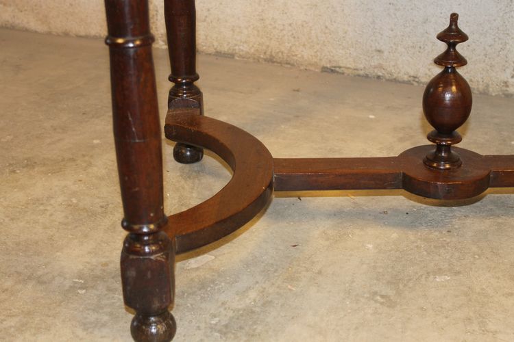 Schreibtisch Konsole Louis XIII aus Obstbaumholz Epoche Ende 17.