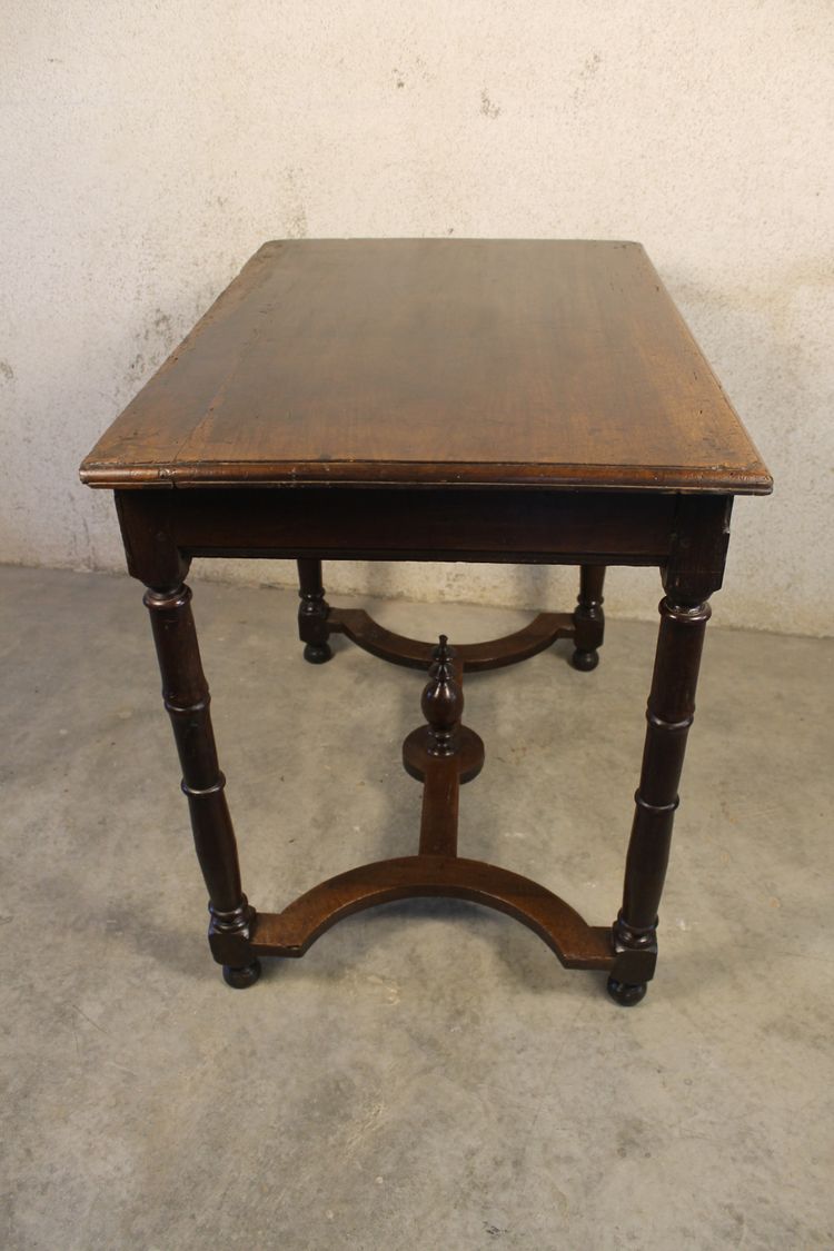 Schreibtisch Konsole Louis XIII aus Obstbaumholz Epoche Ende 17.