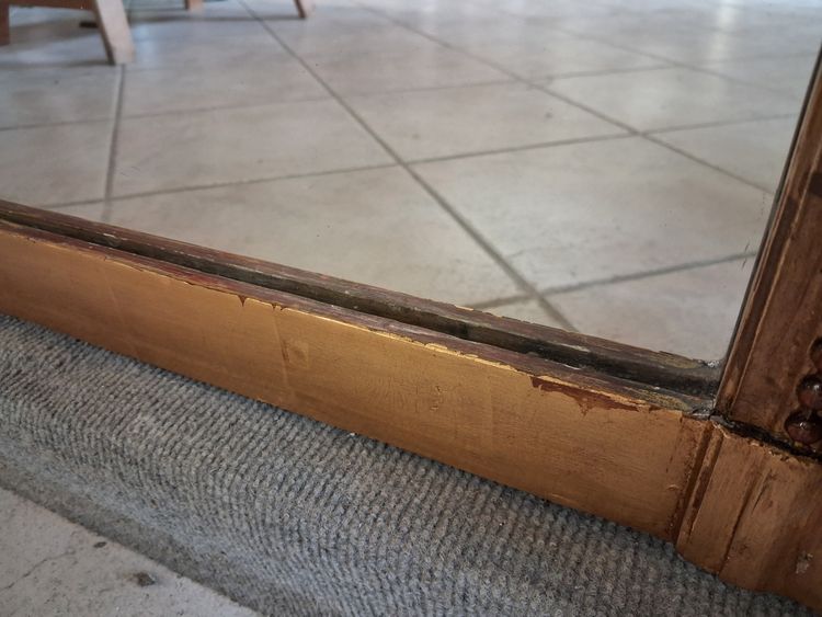 Restoration period mirror 150 x 108