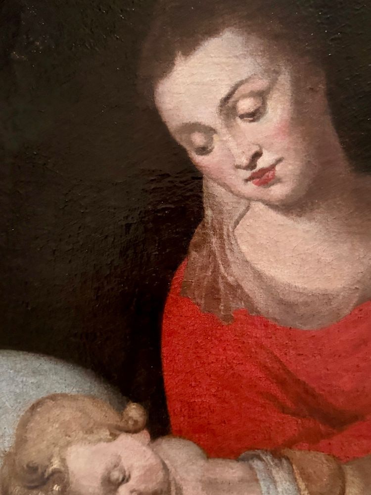 La Vergine e il Bambino Gesù addormentati di Rubens