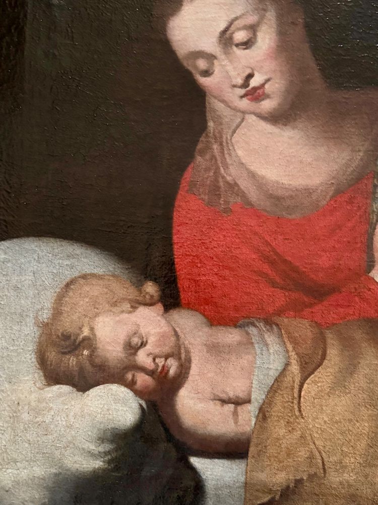 La Vergine e il Bambino Gesù addormentati di Rubens