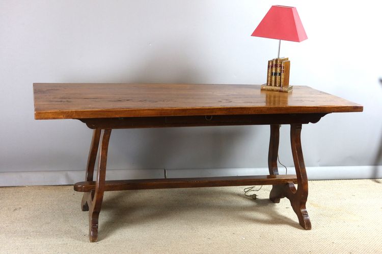 Walnut desk table