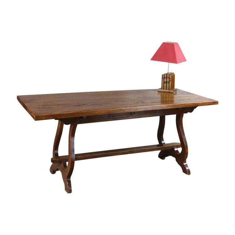 Walnut desk table