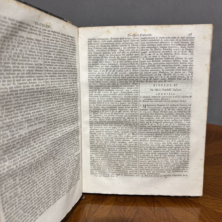 Voet Ad pandectas 1827 study of Roman law