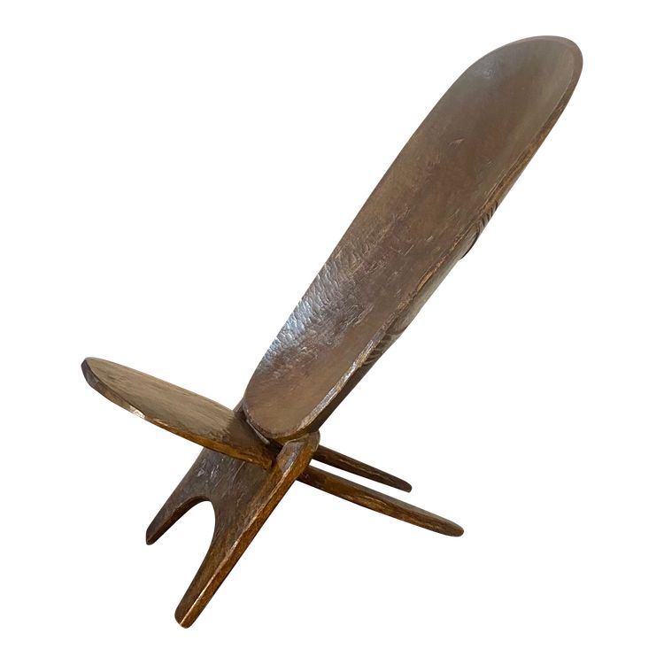 Chaise à palabres SENOUFO gravée 