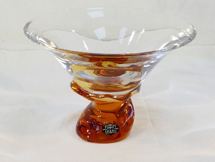 Coupe a Fruit en Cristal de SAINT LOUIS modele EOLE