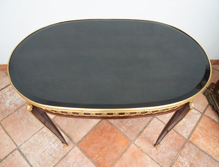 Alter Tisch Napoleon III, Frankreich, 19. Jahrhundert.
