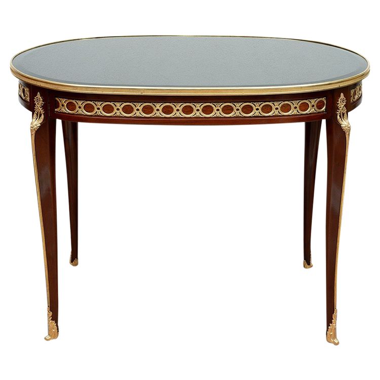 Alter Tisch Napoleon III, Frankreich, 19. Jahrhundert.