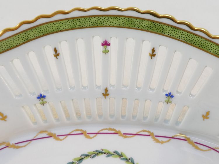 LIMOGES HAVILAND Dekor Vieux Paris Tafelaufsatz Korb Paniere
