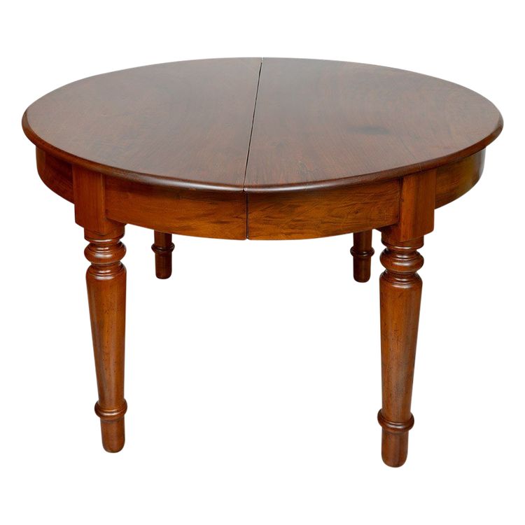 Table ancienne extensible Louis Philippe Napolitaine Epoque 19ème siècle.