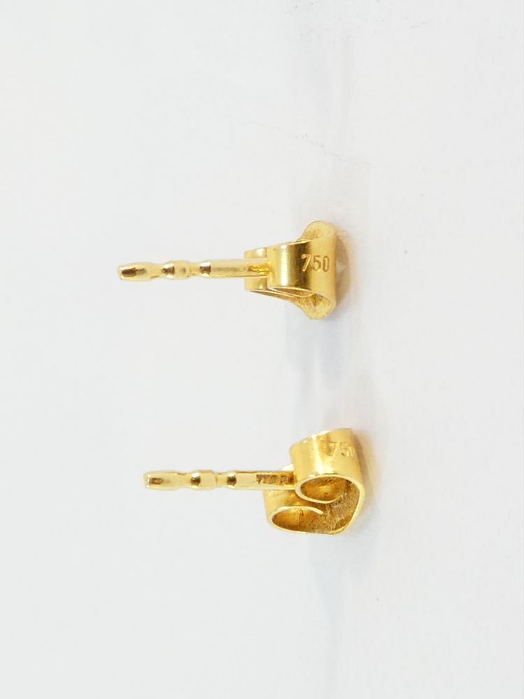 Pendente e orecchini con acquamarina in oro 750/1000
