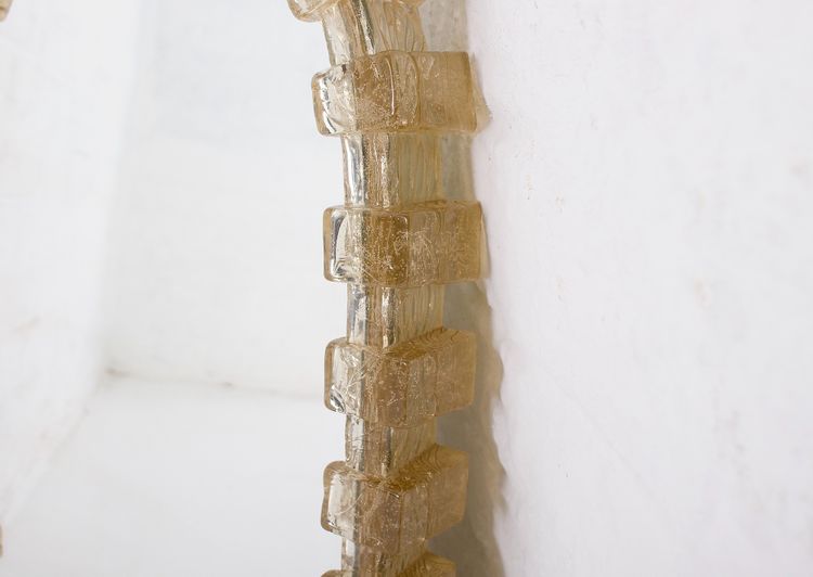 Amber Acrylic Luminous Mirror.