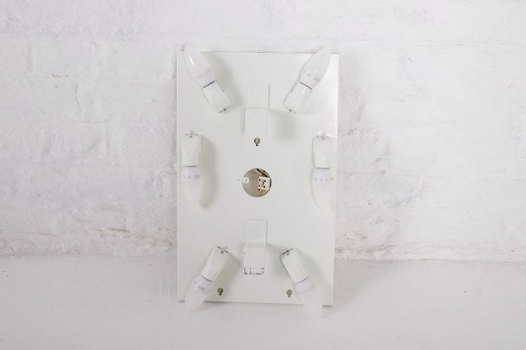 Amber Acrylic Luminous Mirror.