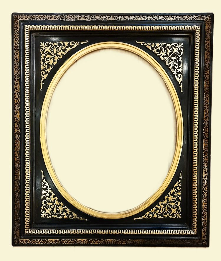 antica cornice napoleonica III del XIX secolo