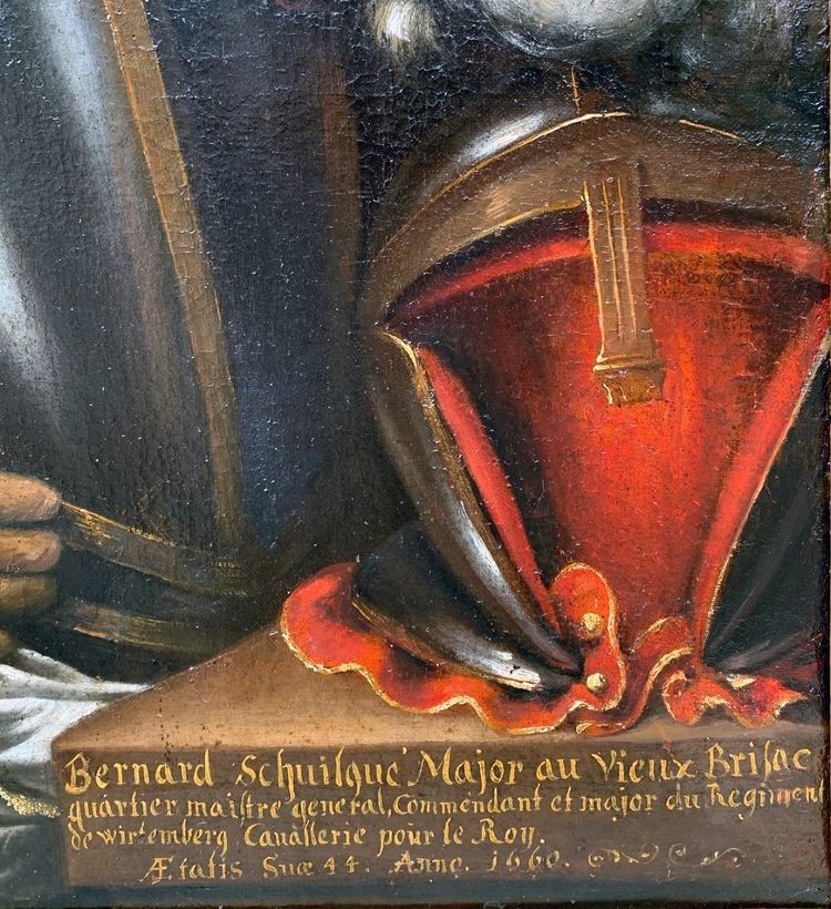 Porträt eines Soldaten 1660