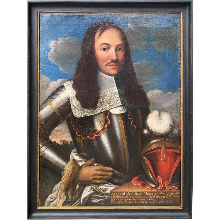 Porträt eines Soldaten 1660