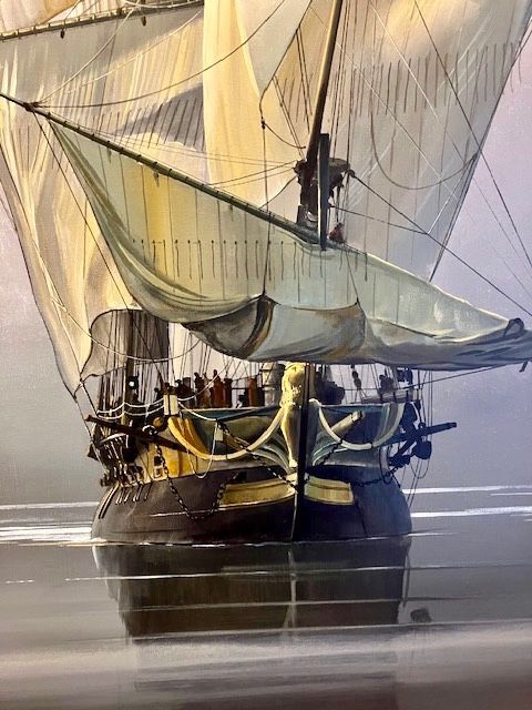 L'Hermione en Seine von Dirk Verdoorn