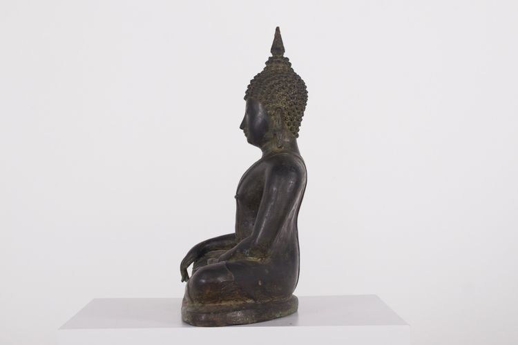 Buddha Shakyamuni in bronzo