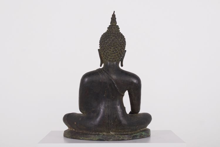 Buddha Shakyamuni in bronzo