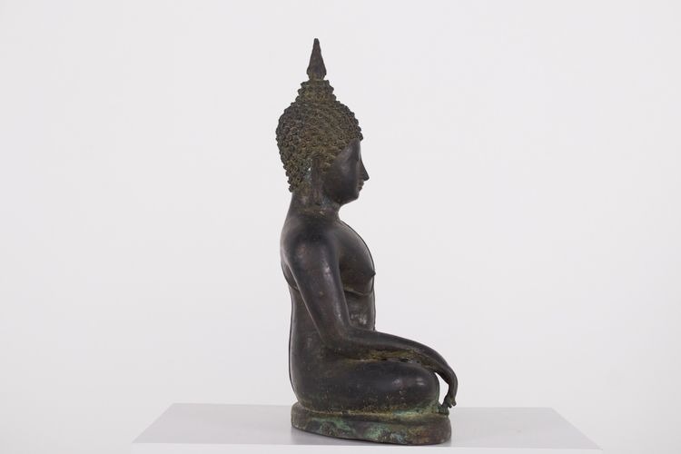 Buddha Shakyamuni in bronzo