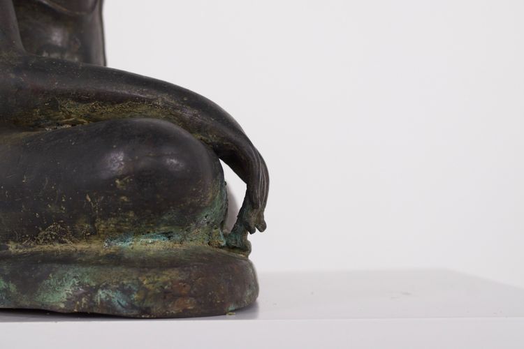 Buddha Shakyamuni in bronzo