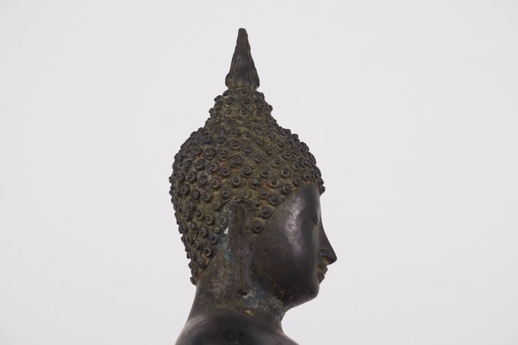 Buddha Shakyamuni in bronzo