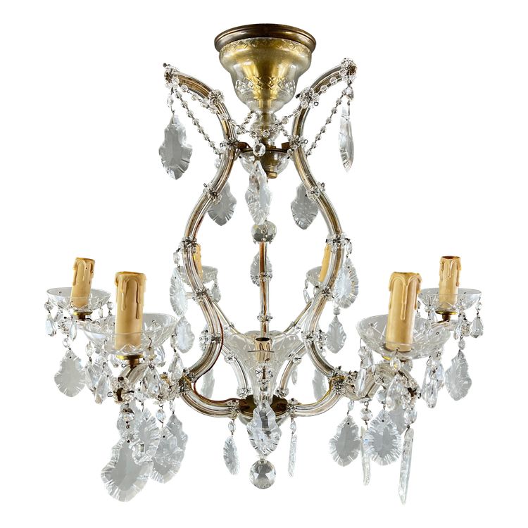 Crystal Chandelier – Early 20th century