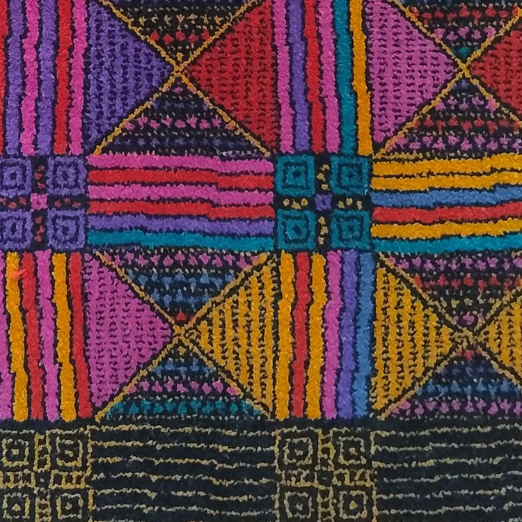 Magnifique tapis géométrique en laine italienne des années 1980 par Missoni pour T&J Vestor