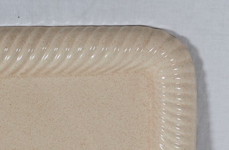 Ceramic serving tray - Tommaso Barbi, Italy, 1960s