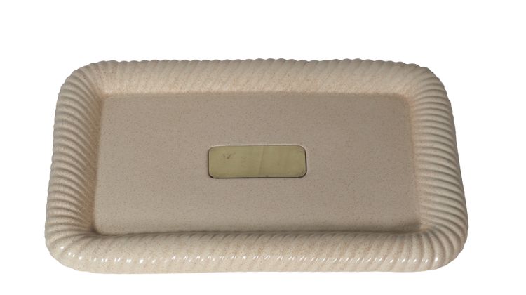 Ceramic serving tray - Tommaso Barbi, Italy, 1960s