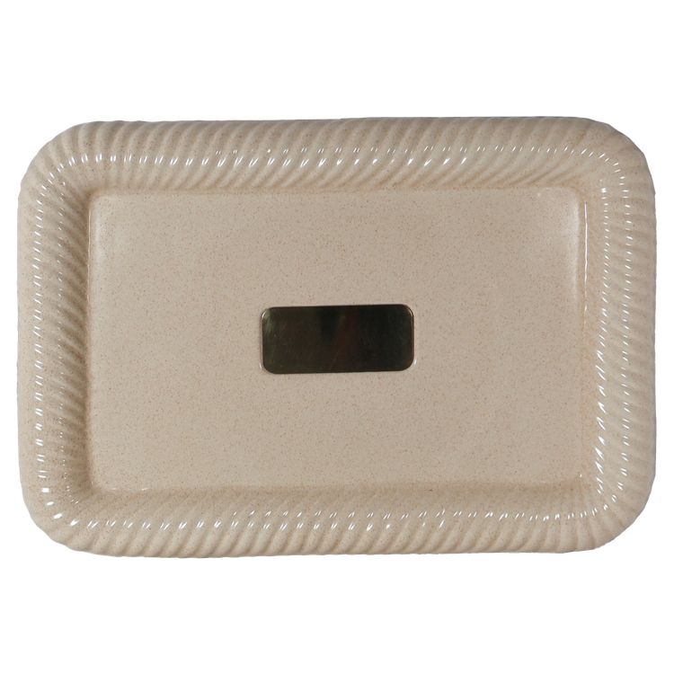 Ceramic serving tray - Tommaso Barbi, Italy, 1960s