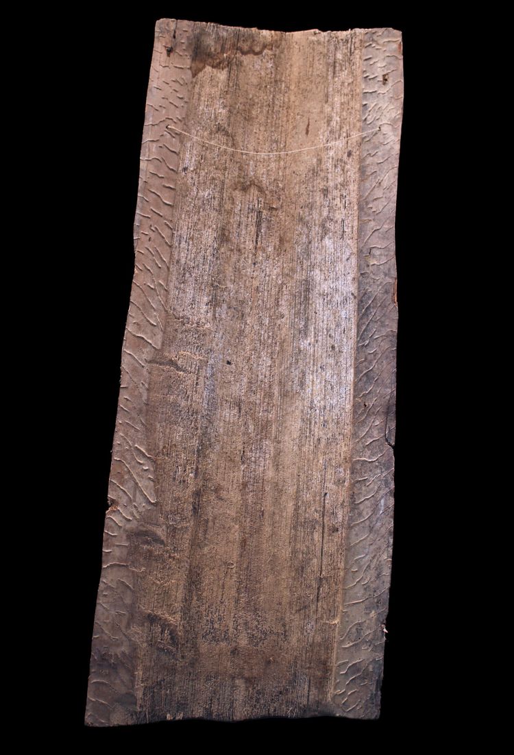 Bemalte Rinde, Stammeskunst, Ozeanische Kunst, Ozeanien, Papua-Neuguinea, 105 x 43 cm