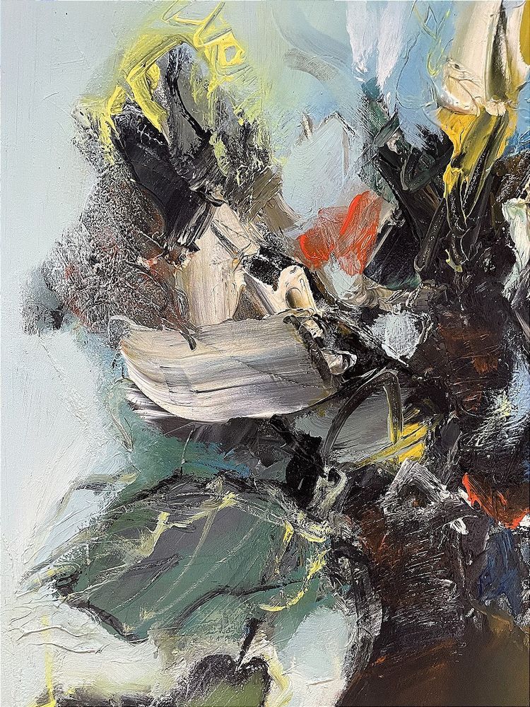 Jordi Bonas (1937-2017), Gemälde "Bouquet d'automne" aus den 1970er Jahren.