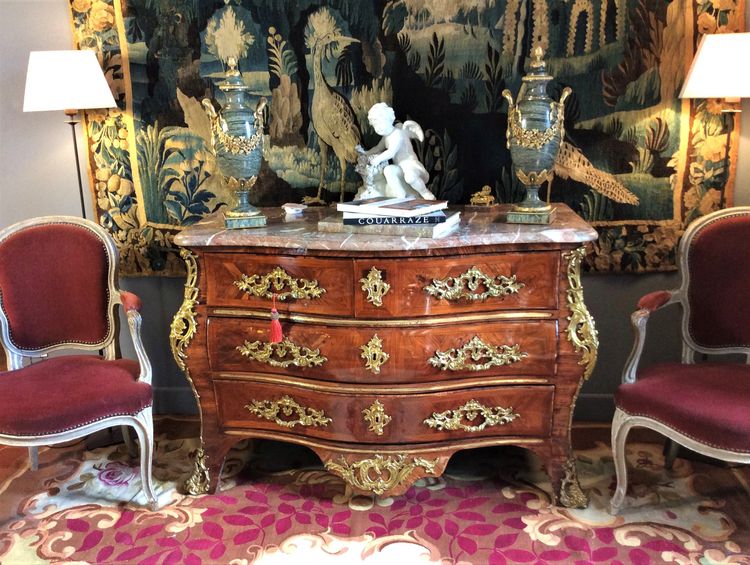 Stamped F. Lieutaud - Exceptional Regency Chest of Drawers