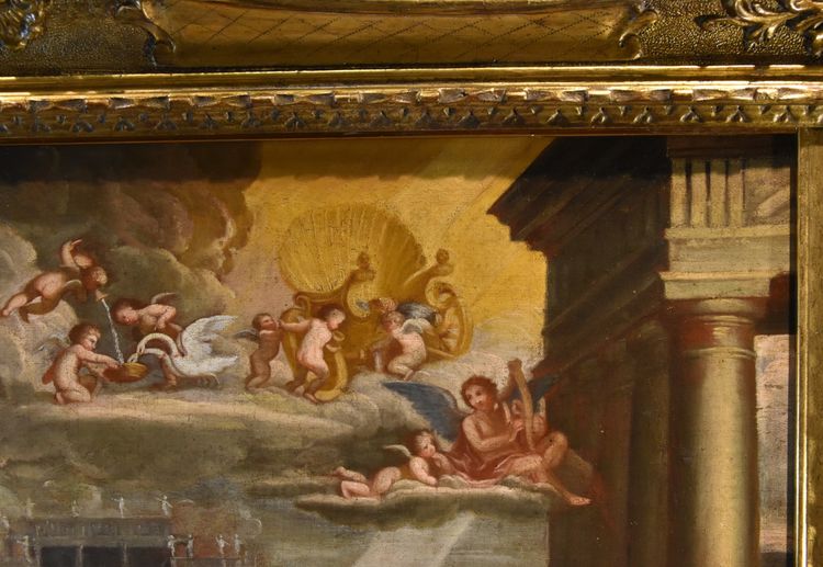 La Toeletta di Venere, Francesco Albani (Bologna 1578 - 1660) Seguace di