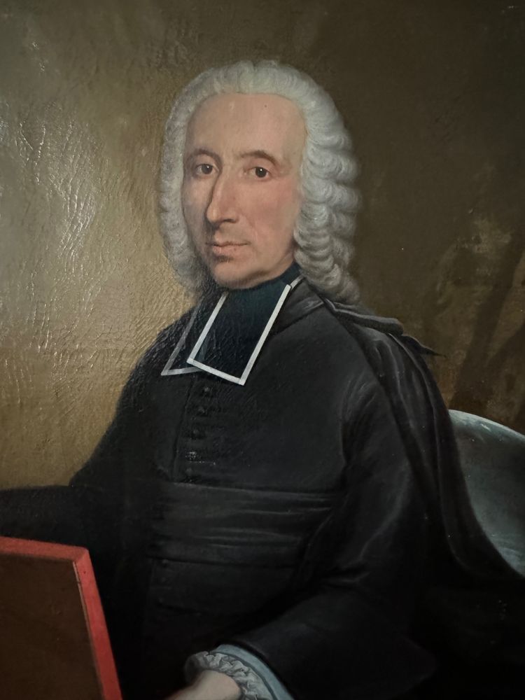 Large portrait of an 18th century prelate