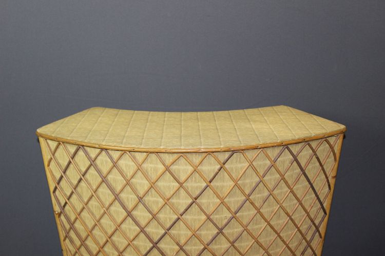 Rattan bar circa 1970