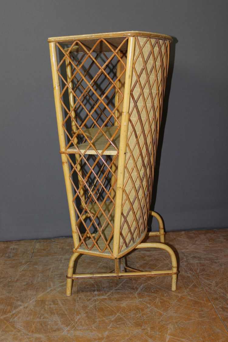 Rattan bar circa 1970