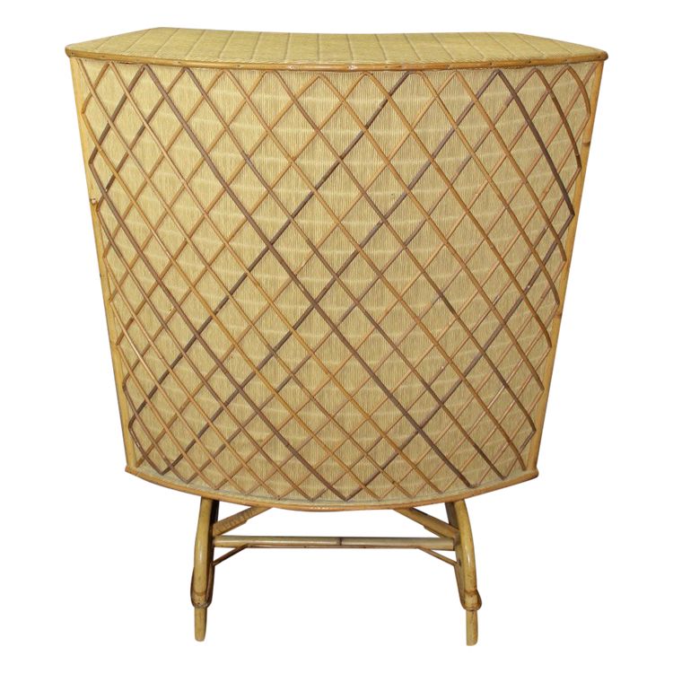Rattan bar circa 1970